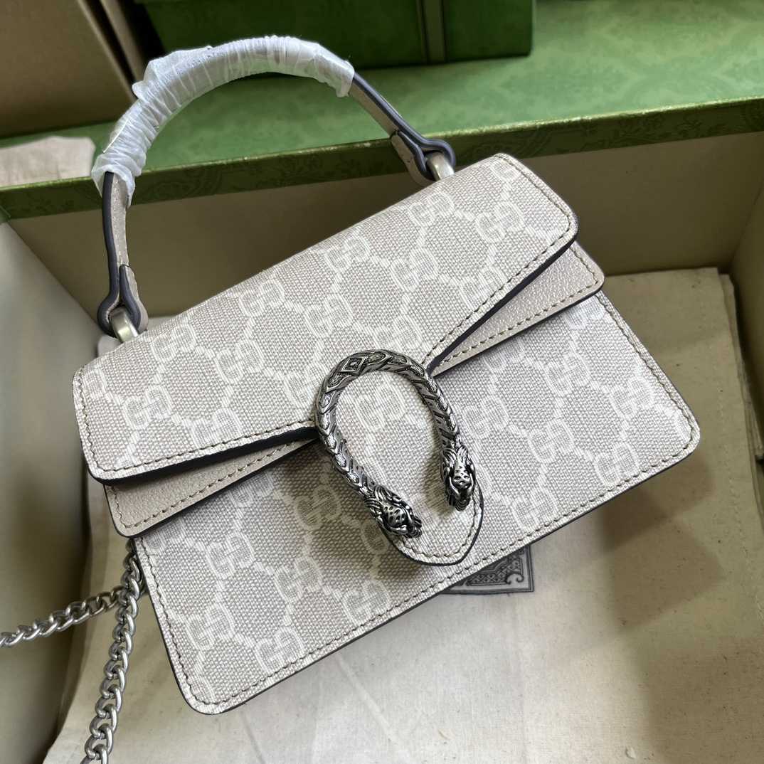Gucci Dionysus Mini Top Handle Bag (18x 12x 6cm)  - FashionPlug