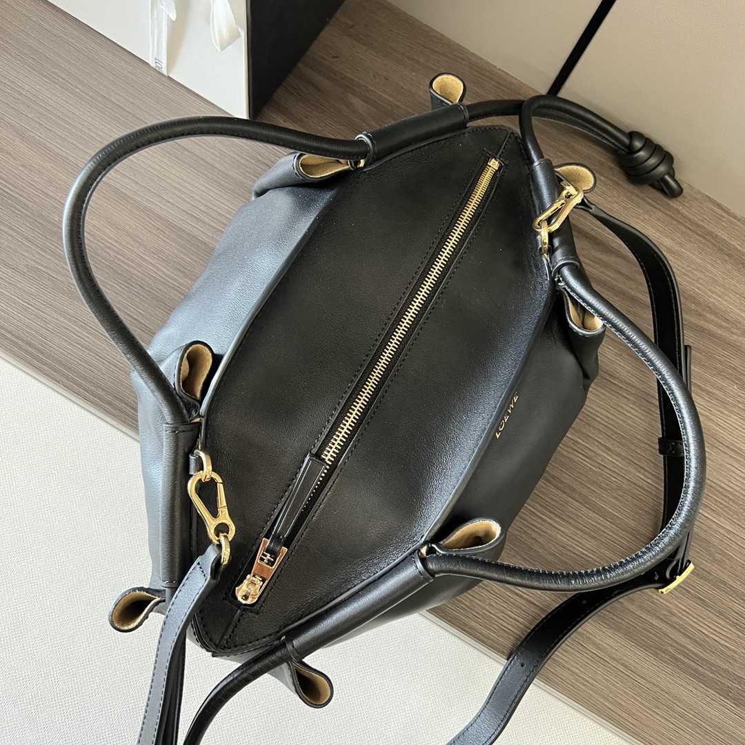 Loewe Small Paseo Bag In Shiny Nappa Calfskin - FashionPlug