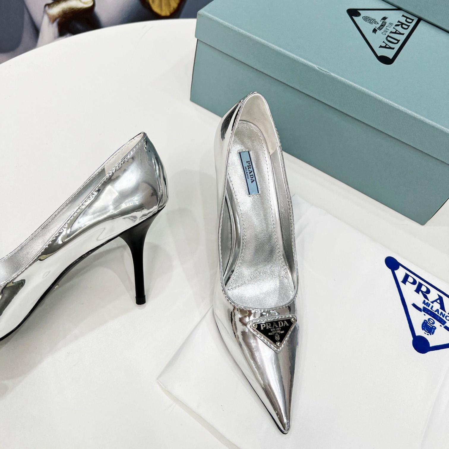 Prada Patent Leather Pumps - FashionPlug