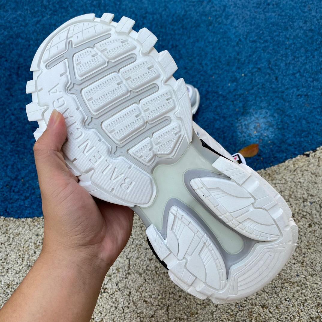 Balenciaga Track Sneaker LED In White - FashionPlug