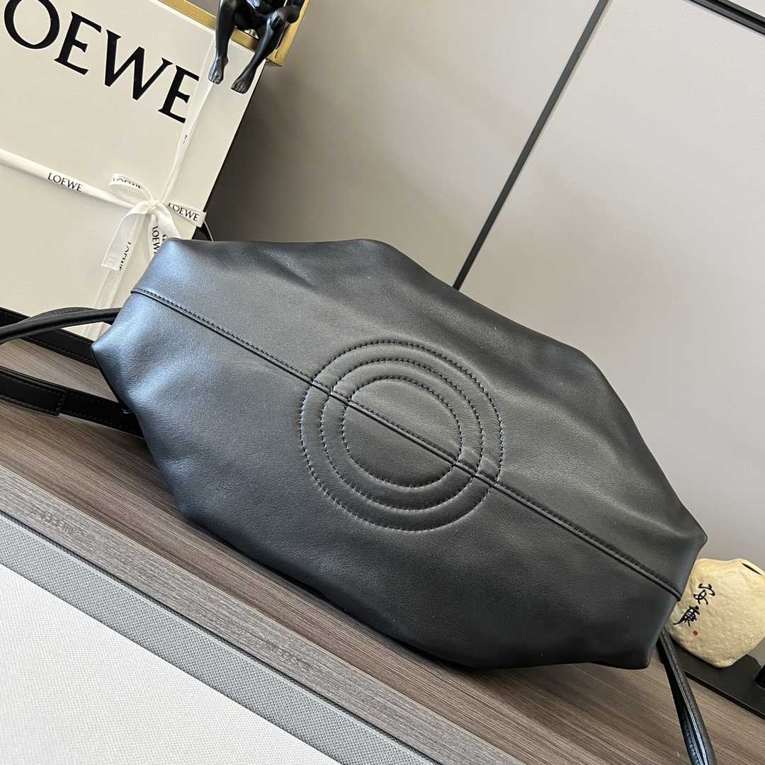 Loewe Paseo Bag In Shiny Nappa Calfskin - FashionPlug