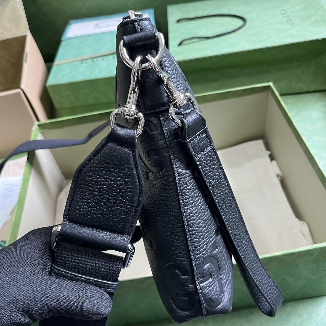 Gucci Jumbo GG Medium Messenger Bag(31-24.5-5cm) - FashionPlug