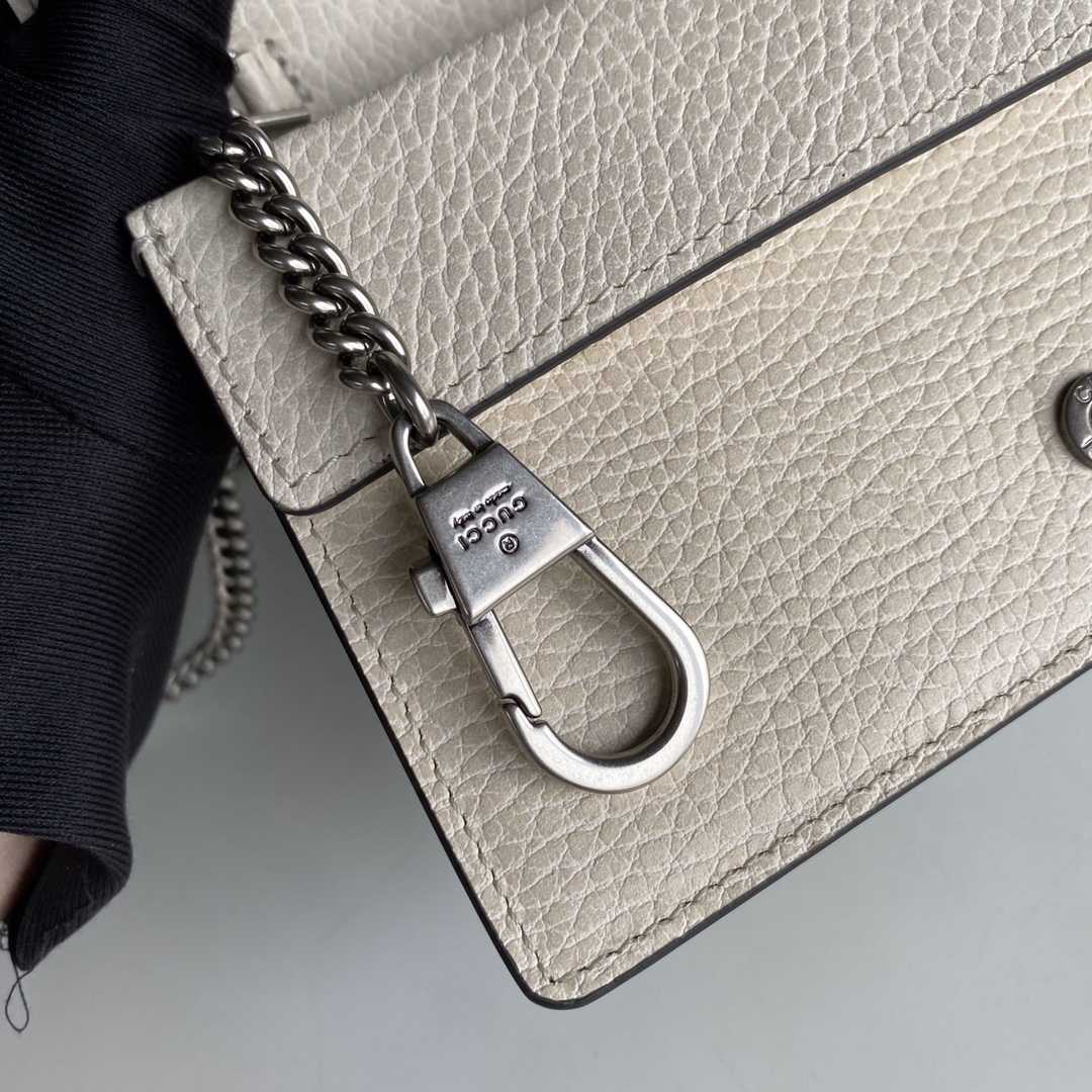 Gucci Dionysus Super Mini Leather Bag(16.5-10-4.5cm)    - FashionPlug