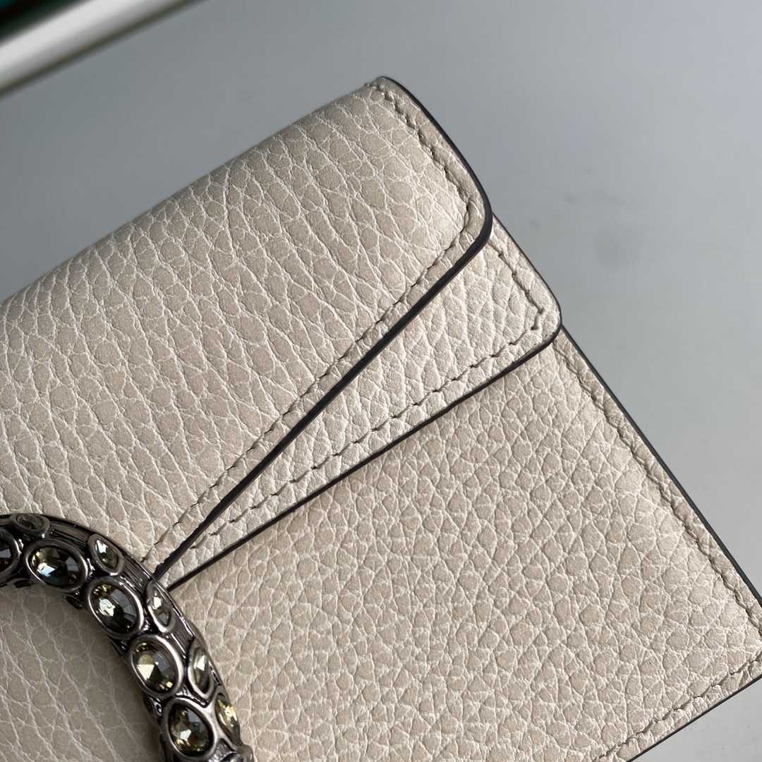 Gucci Dionysus Super Mini Leather Bag(16.5-10-4.5cm)    - FashionPlug
