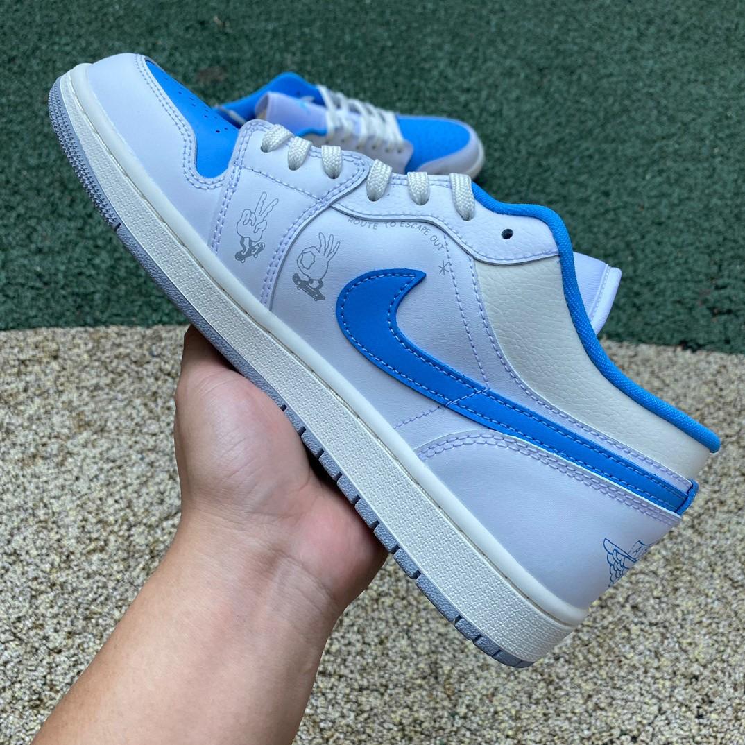 Air Jordan 1 Low AJ1 Sneaker    FJ7219-441 - FashionPlug