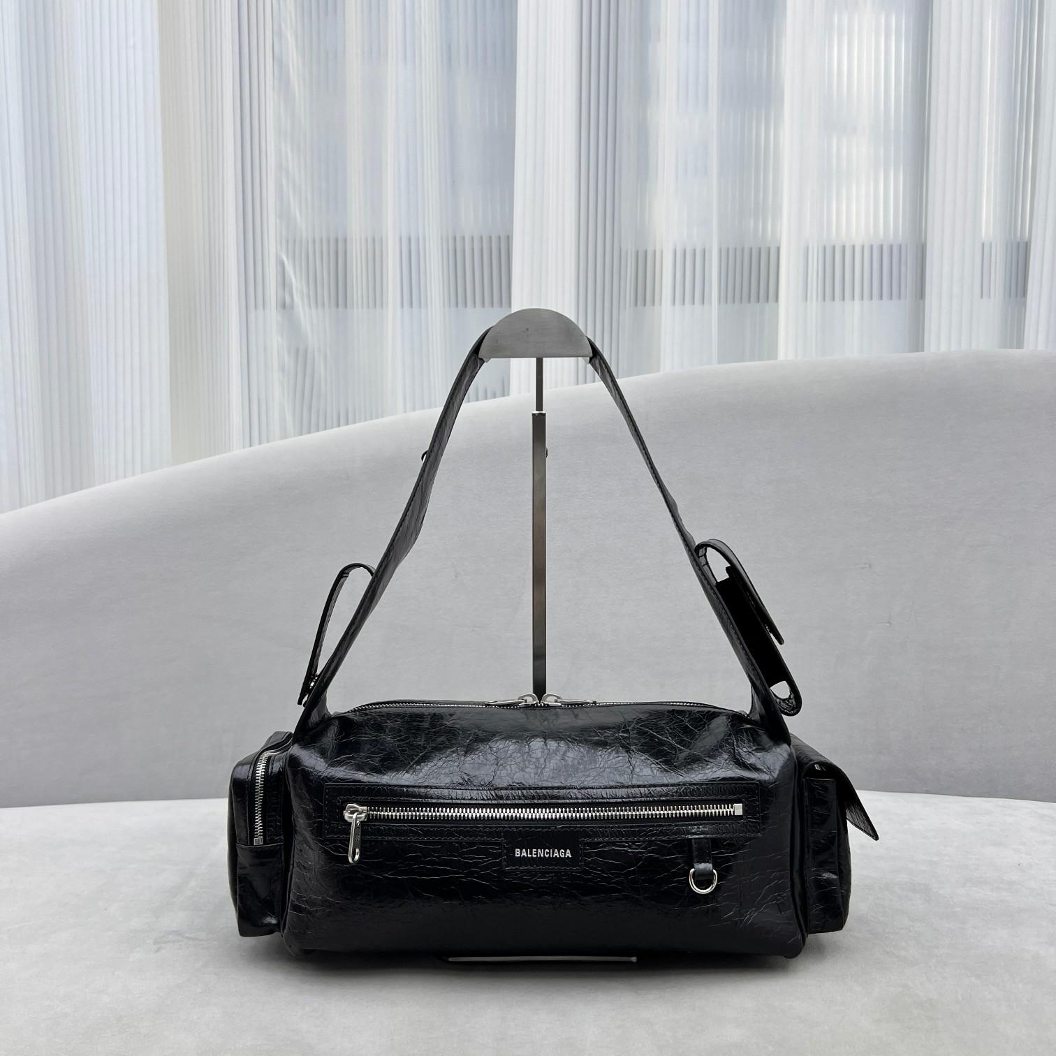 Balenciaga Superbusy Small Sling Pocket Bag (30x14x12cm) - FashionPlug