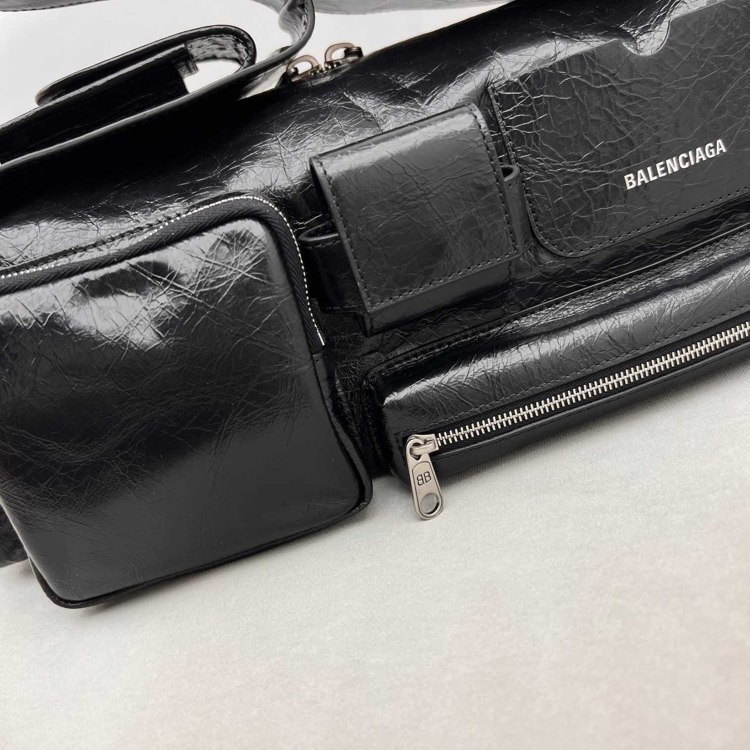 Balenciaga Superbusy Small Sling Pocket Bag (30x14x12cm) - FashionPlug