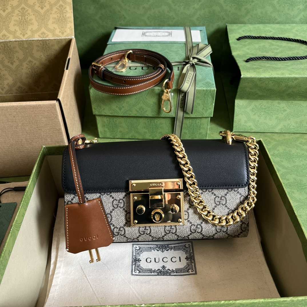 Gucci Padlock Mini Shoulder Bag(22x 11.5x 7.5cm) - FashionPlug