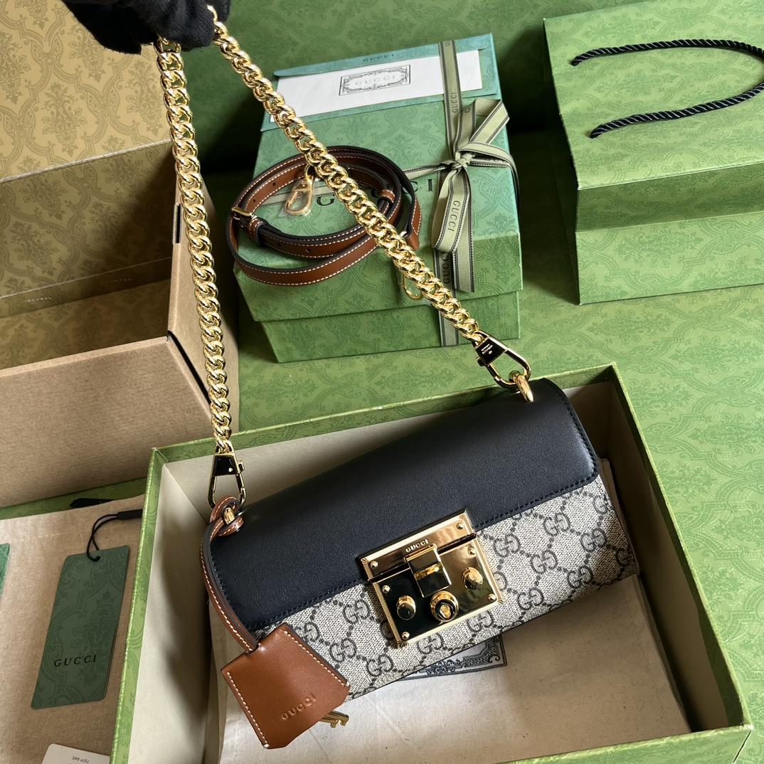 Gucci Padlock Mini Shoulder Bag(22x 11.5x 7.5cm) - FashionPlug