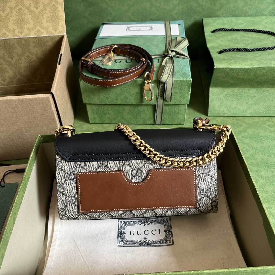 Gucci Padlock Mini Shoulder Bag(22x 11.5x 7.5cm) - FashionPlug