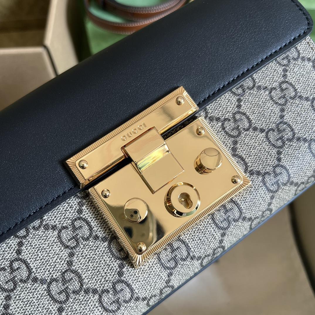 Gucci Padlock Mini Shoulder Bag(22x 11.5x 7.5cm) - FashionPlug
