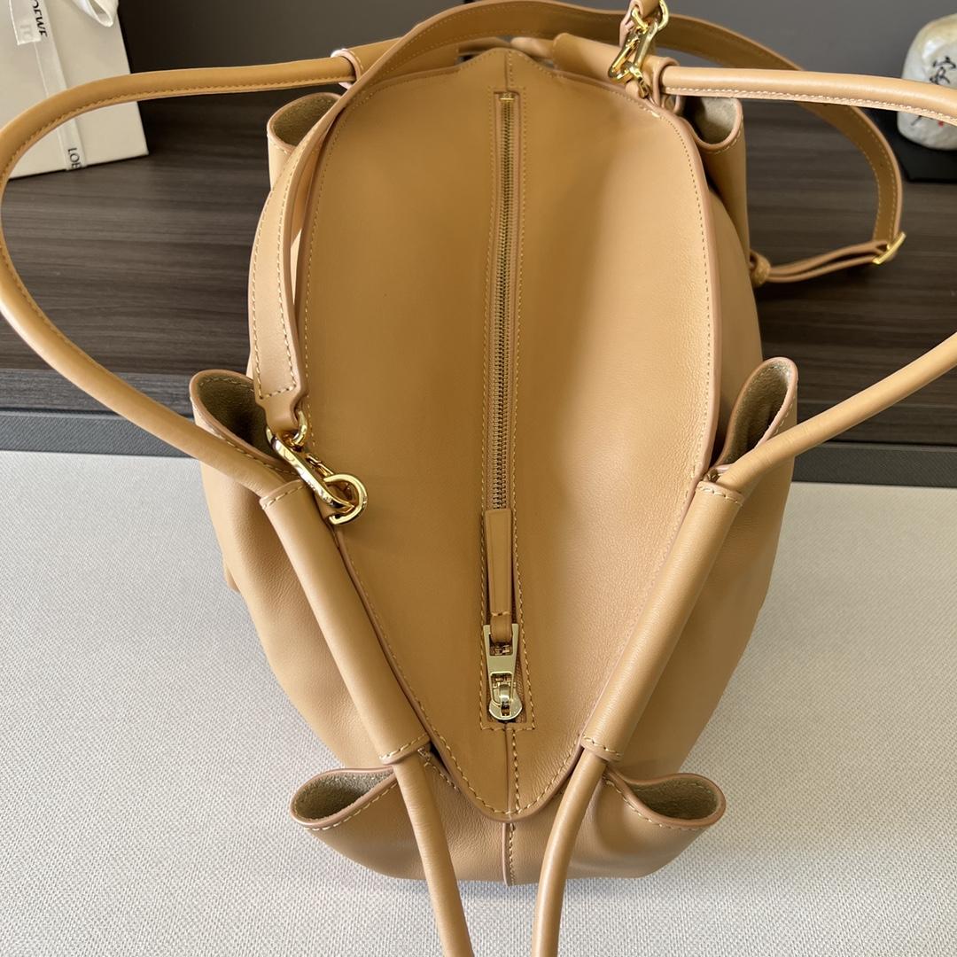 Loewe Paseo Bag In Shiny Nappa Calfskin - FashionPlug