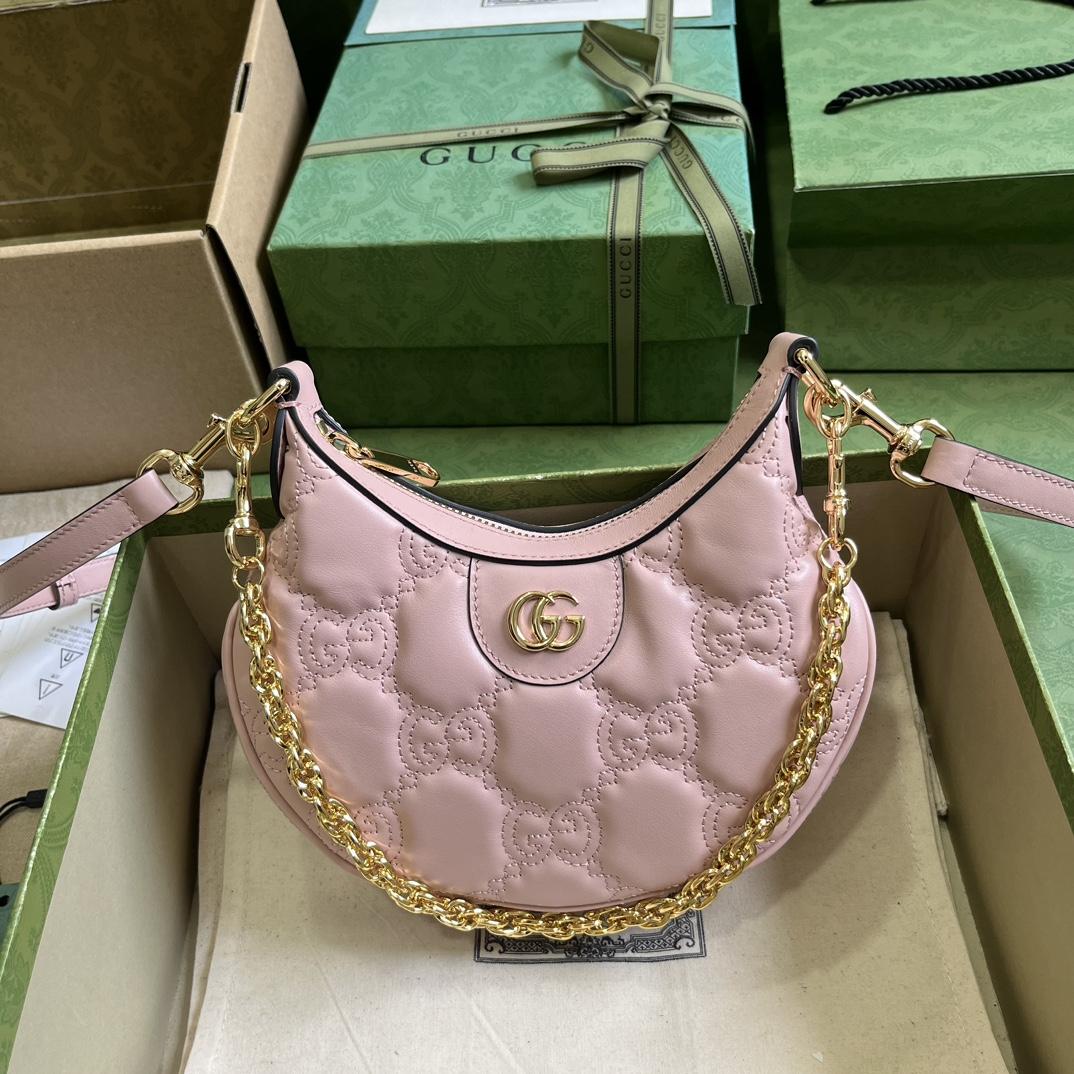 Gucci GG Matelasse Mini Bag(21x 14x 6cm) - FashionPlug