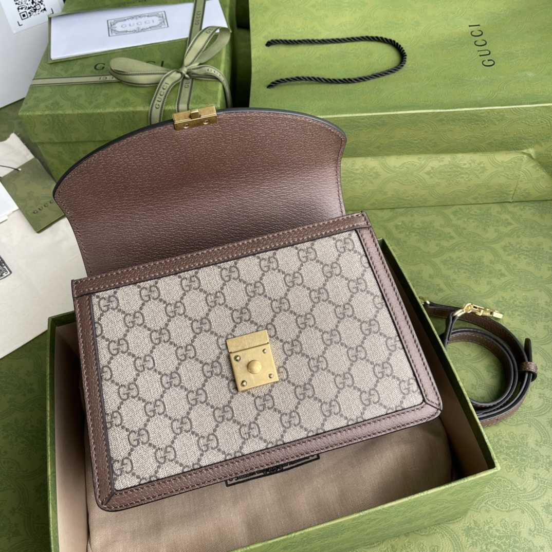 Gucci Ophidia GG Small Top Handle Bag(25-17.5-7cm) - FashionPlug