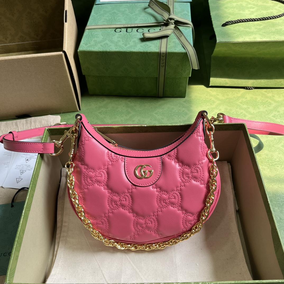Gucci GG Matelasse Mini Bag(21x 14x 6cm) - FashionPlug