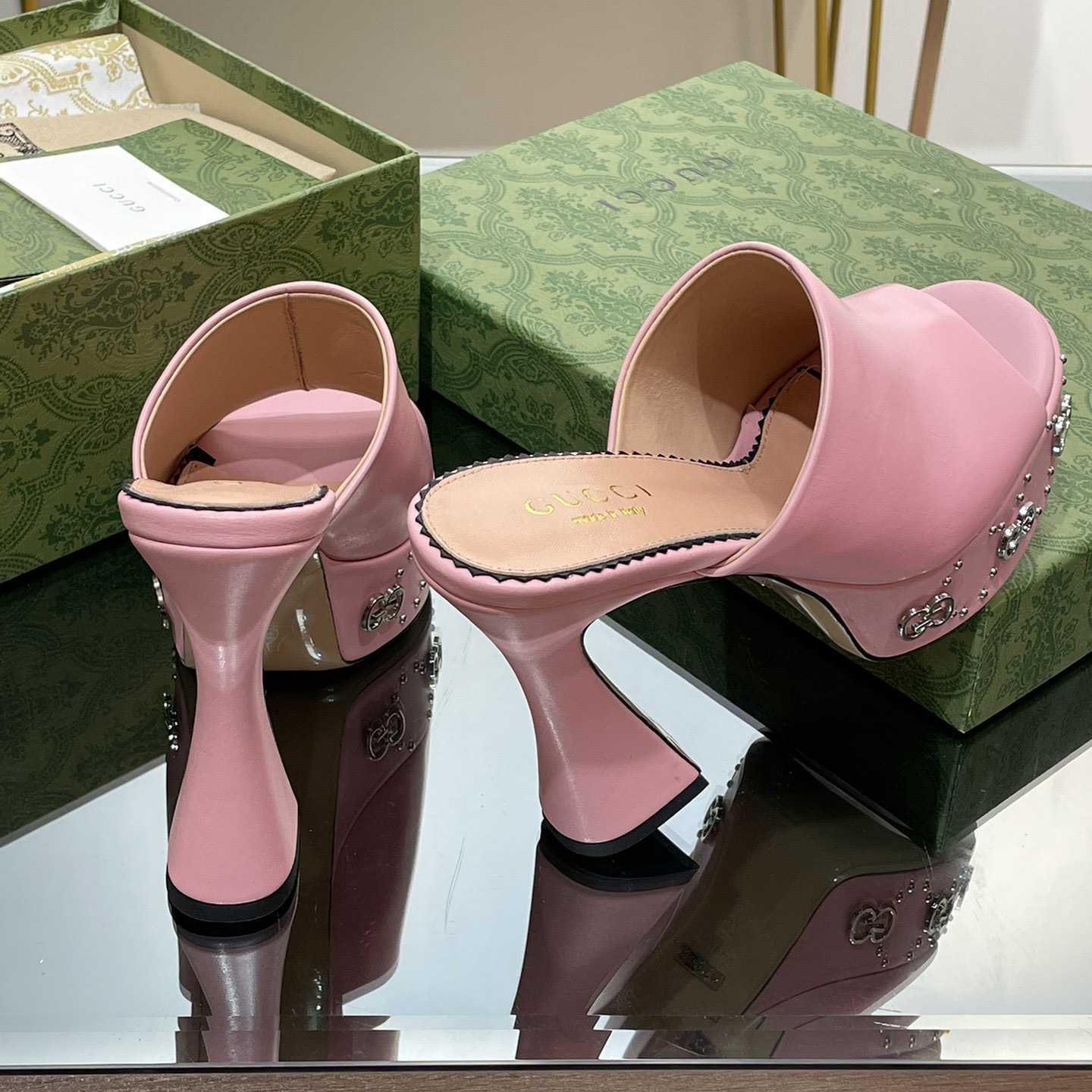 Gucci Women's Platform Slide Sandal - FashionPlug