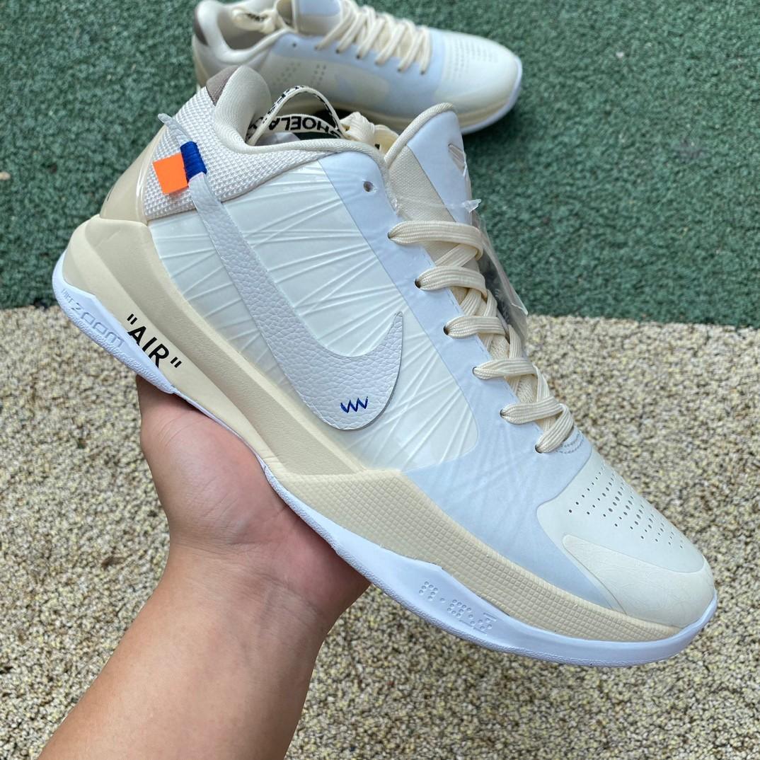 Off-white x Nike Kobe Sneaker      CZ0790-113 - FashionPlug