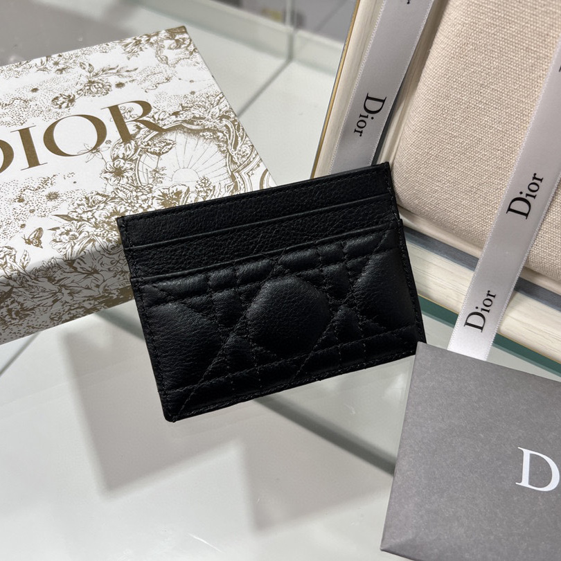 Dior Caro Five-Slot Card Holder - FashionPlug
