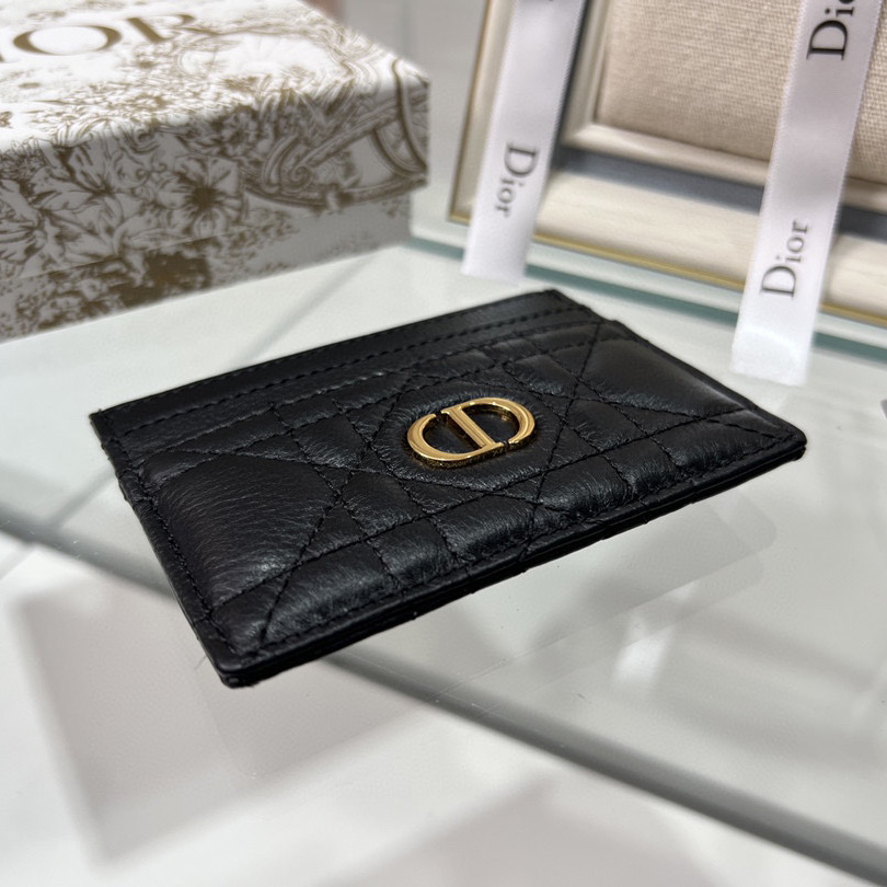 Dior Caro Five-Slot Card Holder - FashionPlug