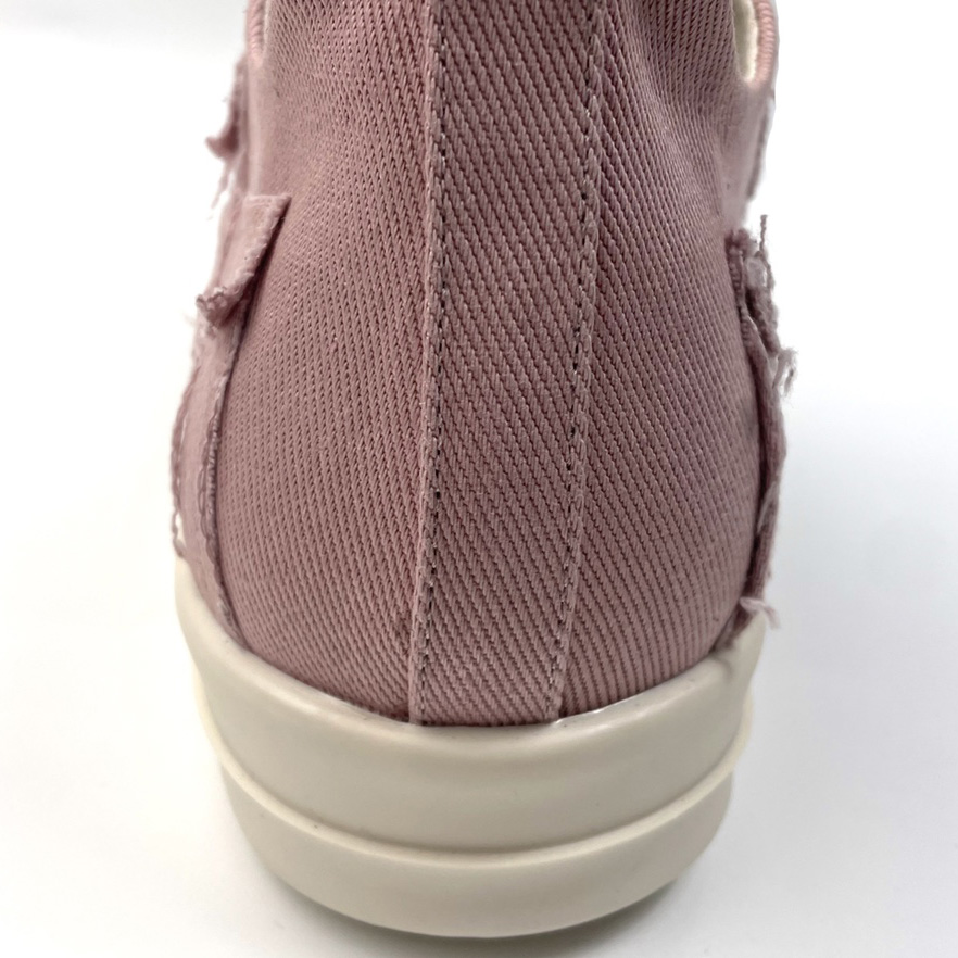 Rick Owens Drkshdw Slashed Low Sneakers - FashionPlug