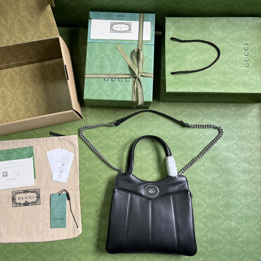 Gucci Petite GG Small Tote Bag (28-21-6.5cm) - FashionPlug