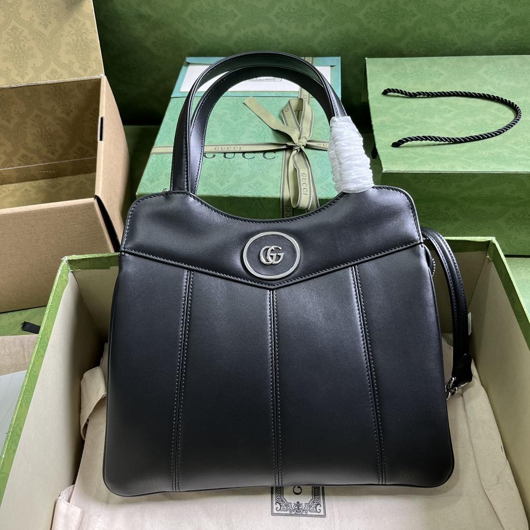 Gucci Petite GG Small Tote Bag (28-21-6.5cm) - FashionPlug