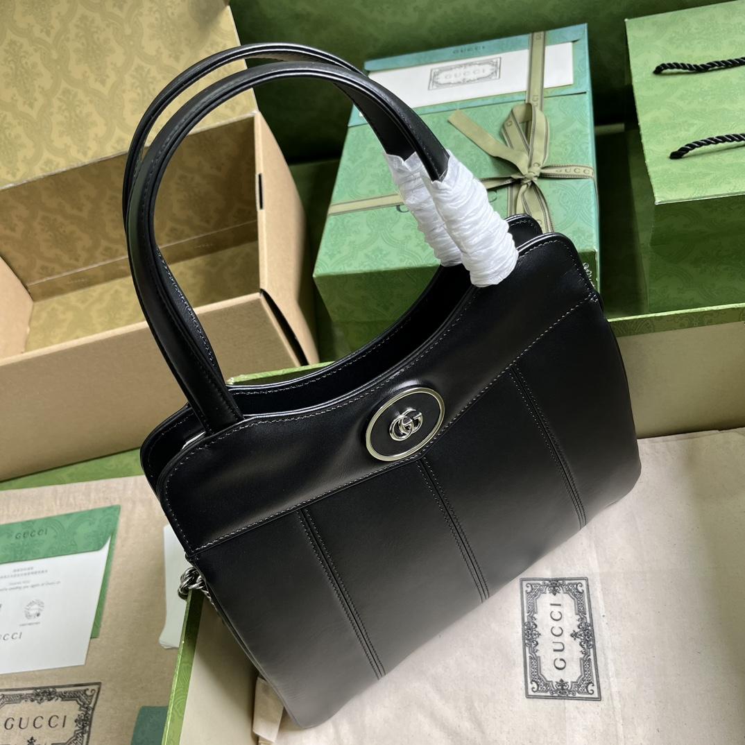 Gucci Petite GG Small Tote Bag (28-21-6.5cm) - FashionPlug