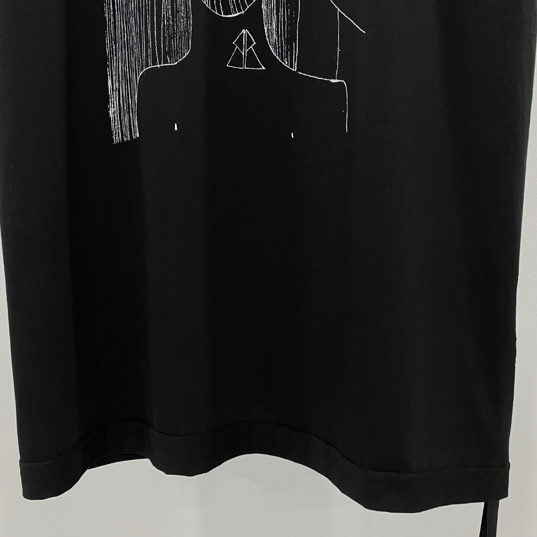 Rick Owens Graphic-print Cotton Vest - FashionPlug