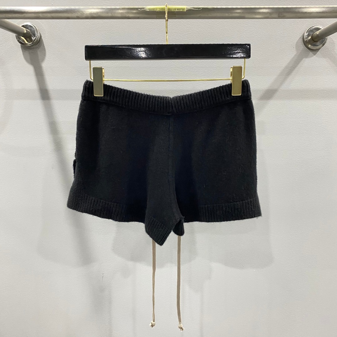Rick Owens Shorts Knitted Pants  - FashionPlug