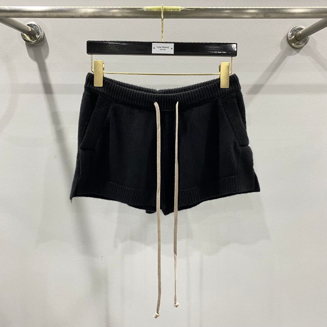 Rick Owens Shorts Knitted Pants  - FashionPlug