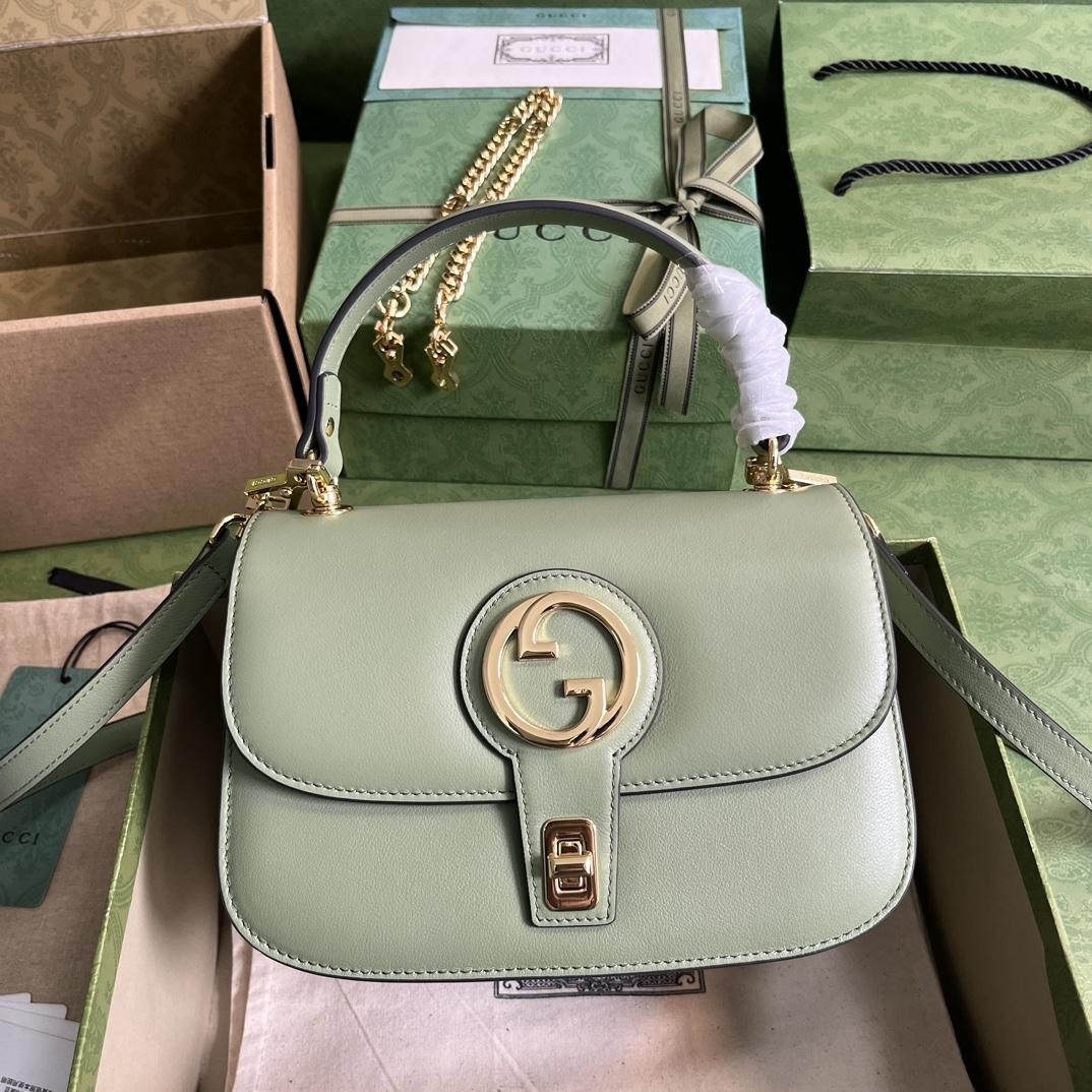 Gucci Blondie Top-Handle Bag(23-15-11cm) - FashionPlug