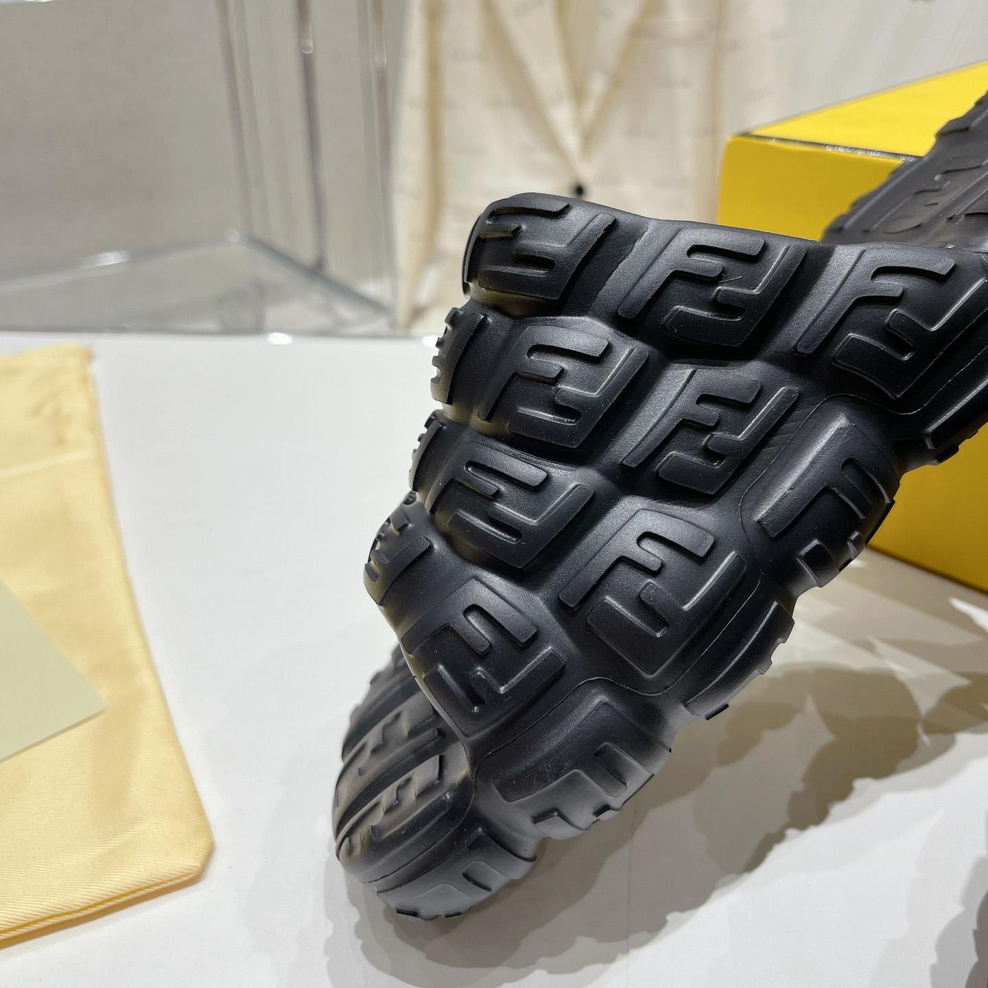 Fendi Cloud Slides Orange Rubber Slides - FashionPlug