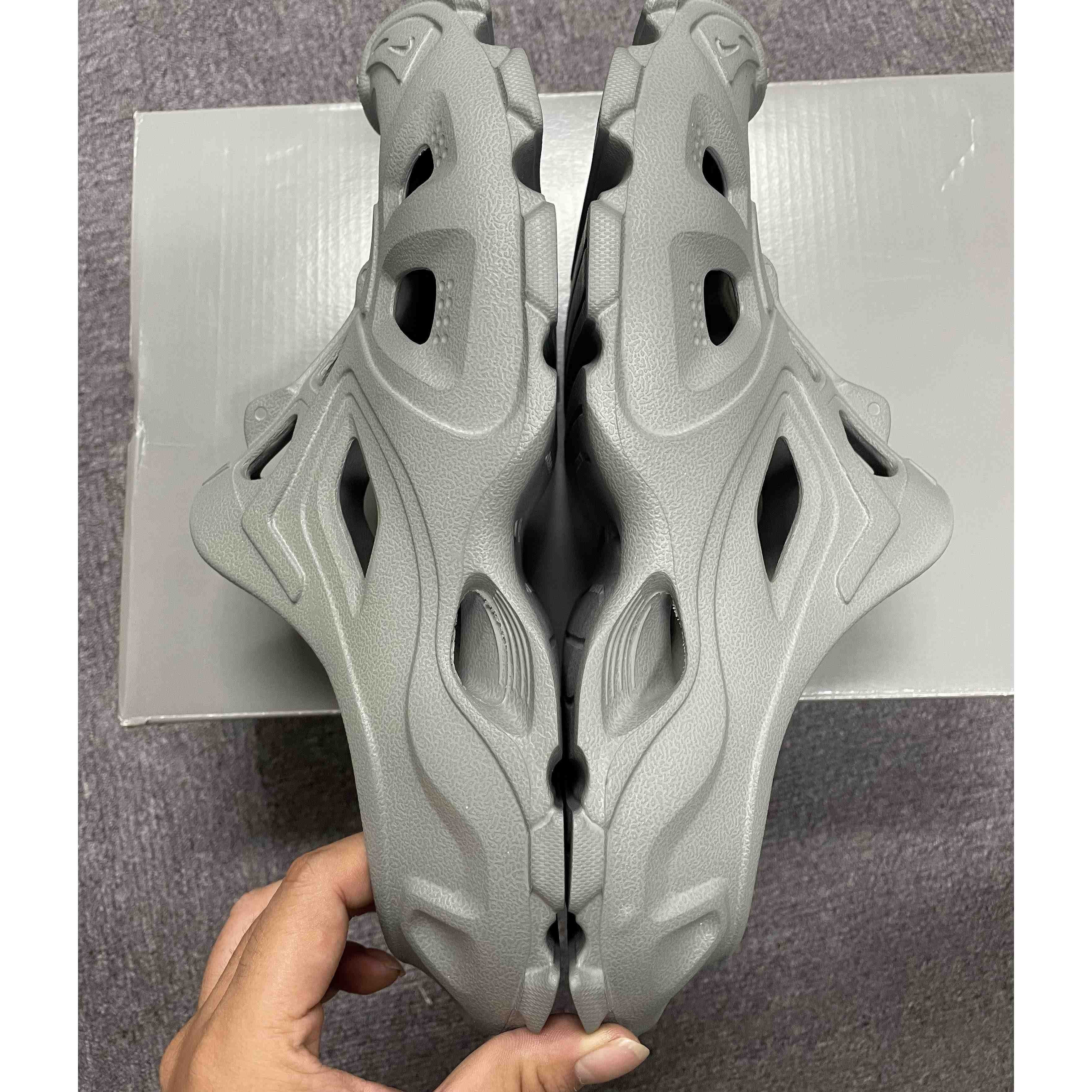 Balenciaga HD Mule In Grey  - FashionPlug