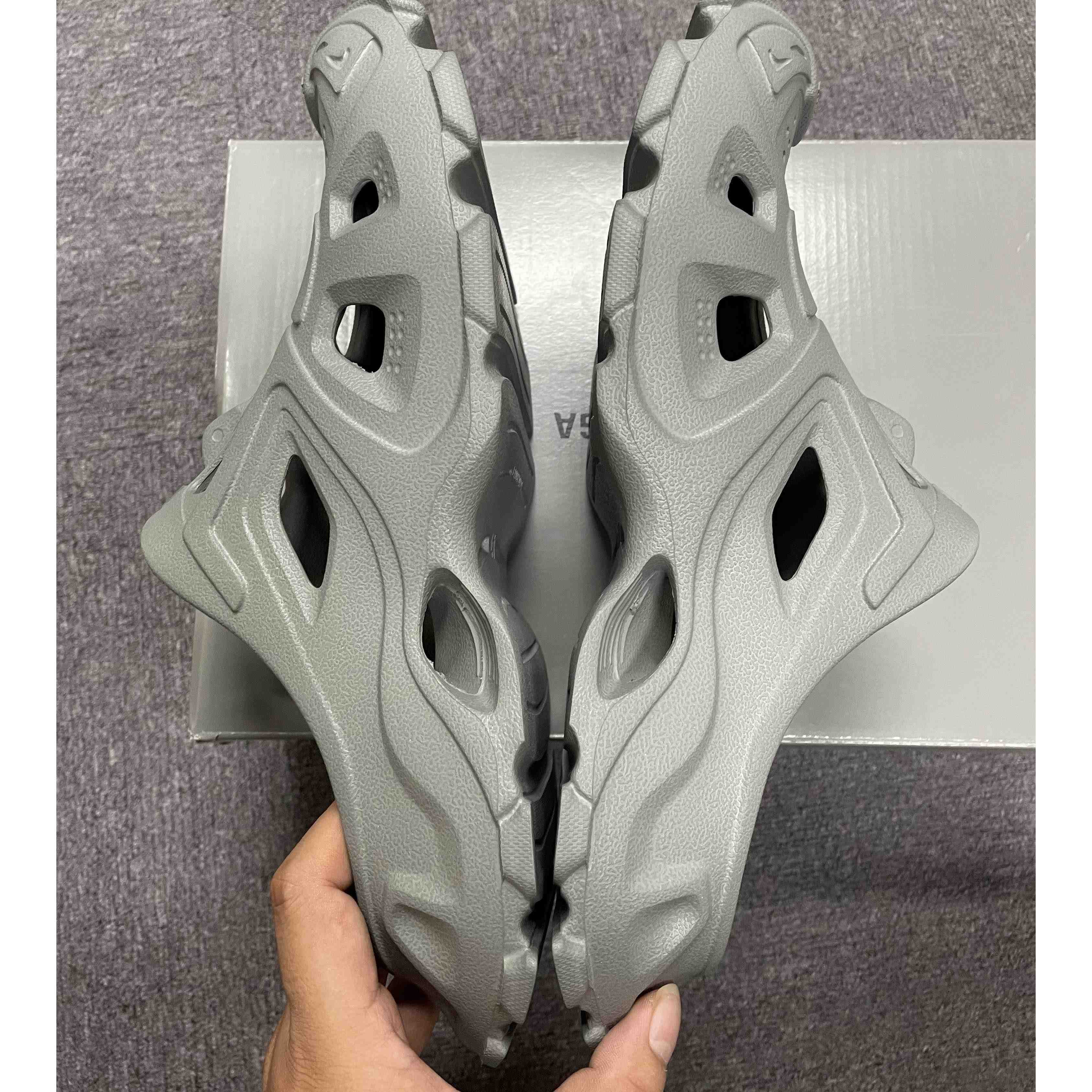 Balenciaga HD Mule In Grey  - FashionPlug