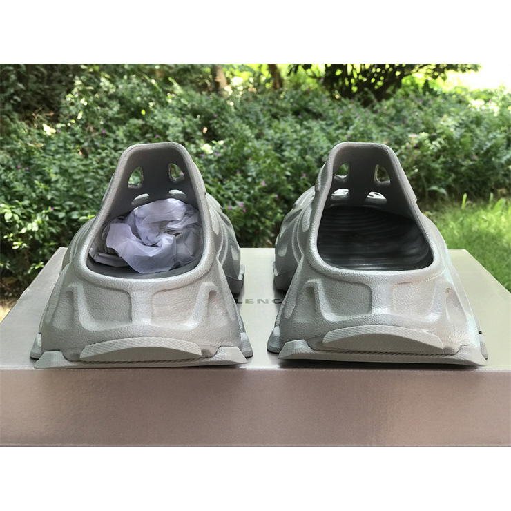Balenciaga HD Mule In Grey  - FashionPlug