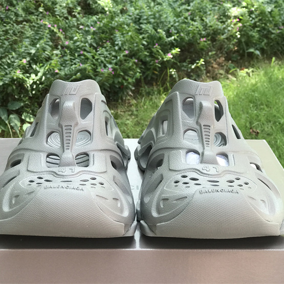 Balenciaga HD Mule In Grey  - FashionPlug