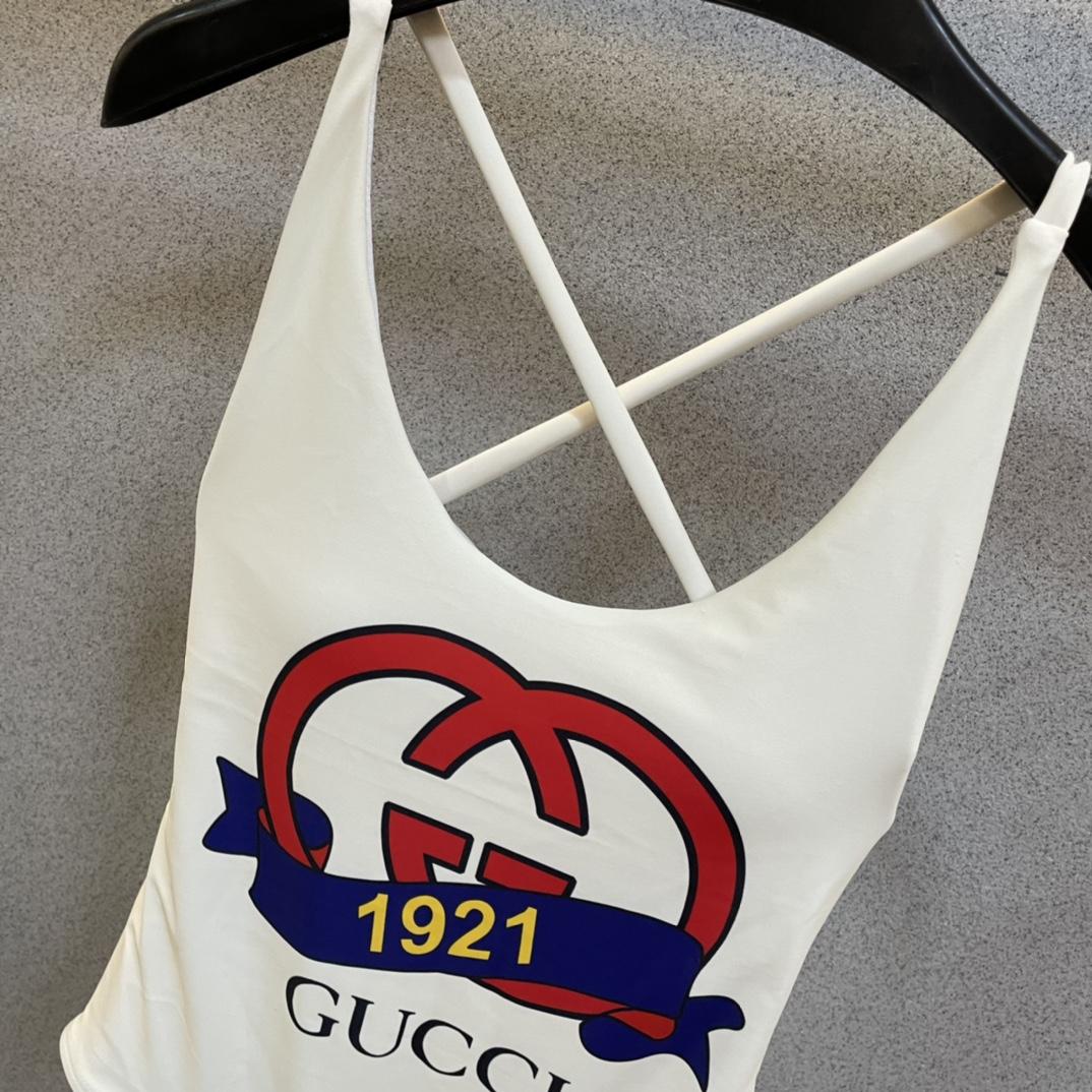 Gucci Sparkling Jersey Swimsuit - FashionPlug