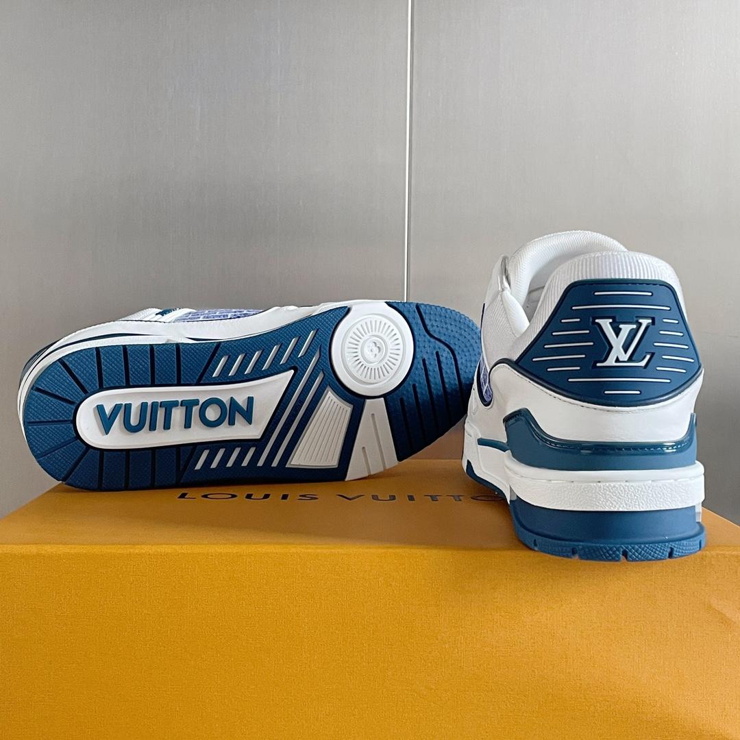 Louis Vuitton LV Trainer Sneaker        - FashionPlug