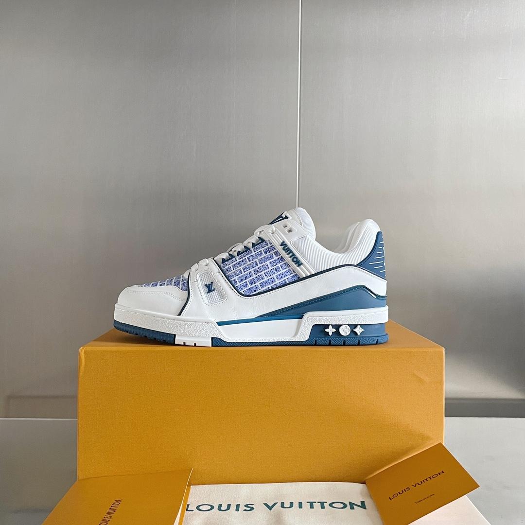 Louis Vuitton LV Trainer Sneaker        - FashionPlug