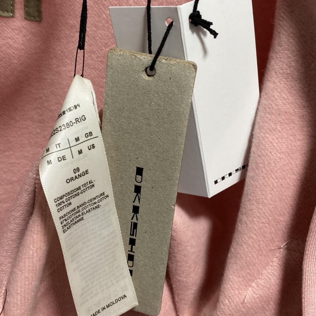 Rick Owens Drkshdw Pink Mountain Sweatshirt - FashionPlug