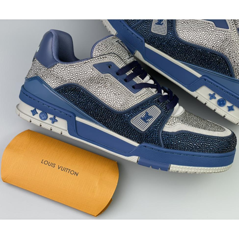 Louis Vuitton LV Trainer Sneaker     - FashionPlug