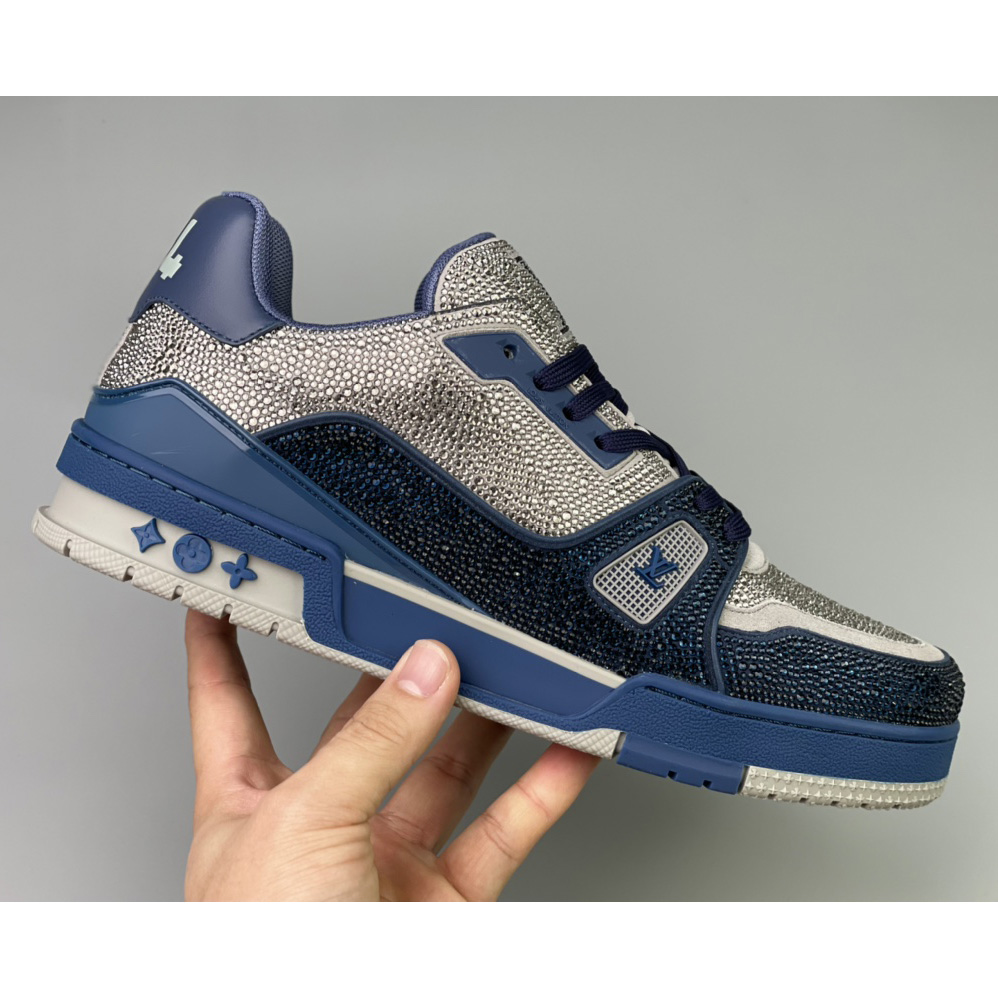 Louis Vuitton LV Trainer Sneaker     - FashionPlug