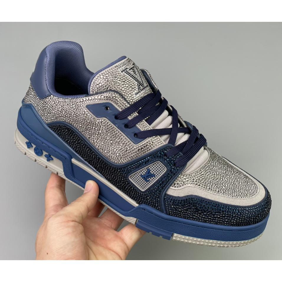 Louis Vuitton LV Trainer Sneaker     - FashionPlug