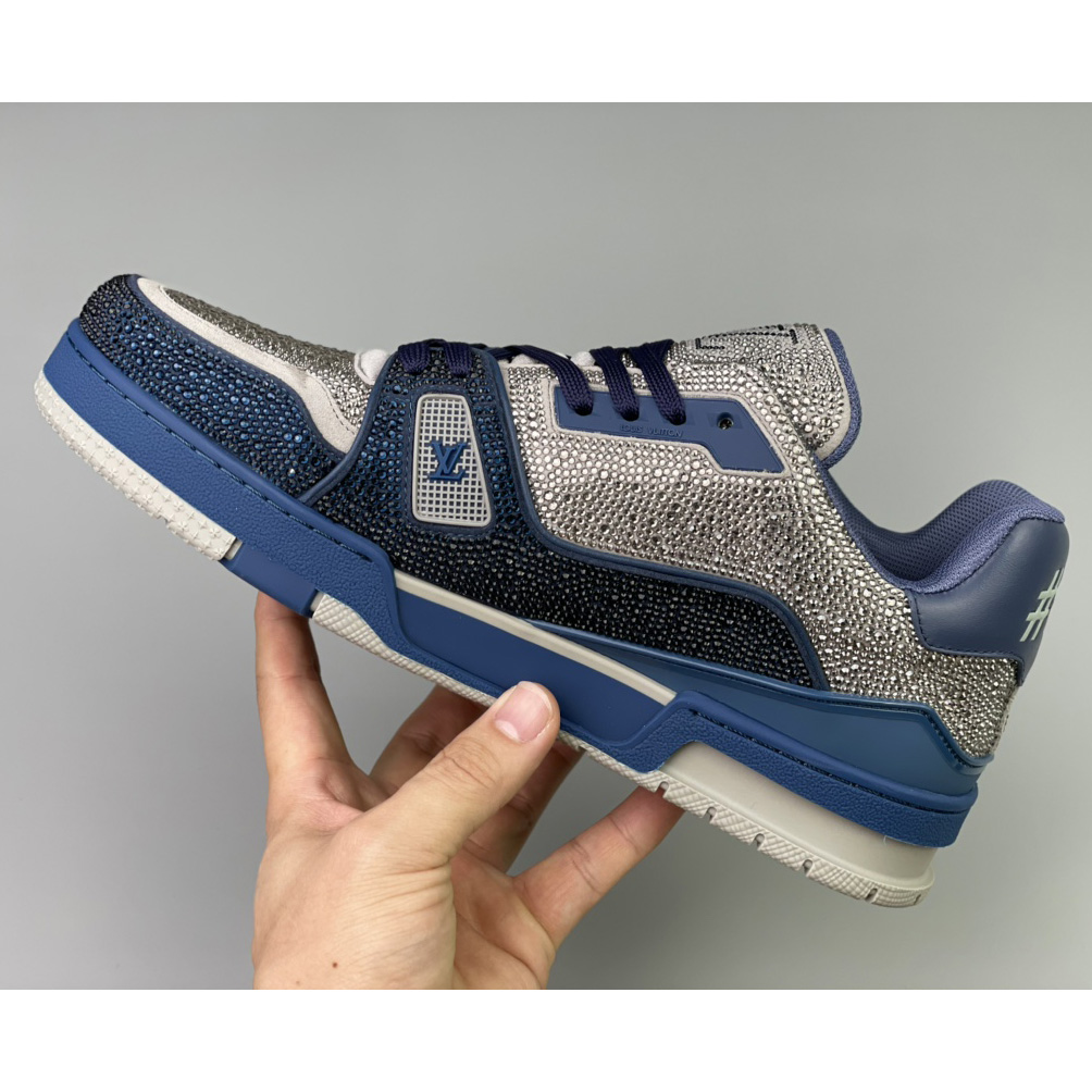 Louis Vuitton LV Trainer Sneaker     - FashionPlug