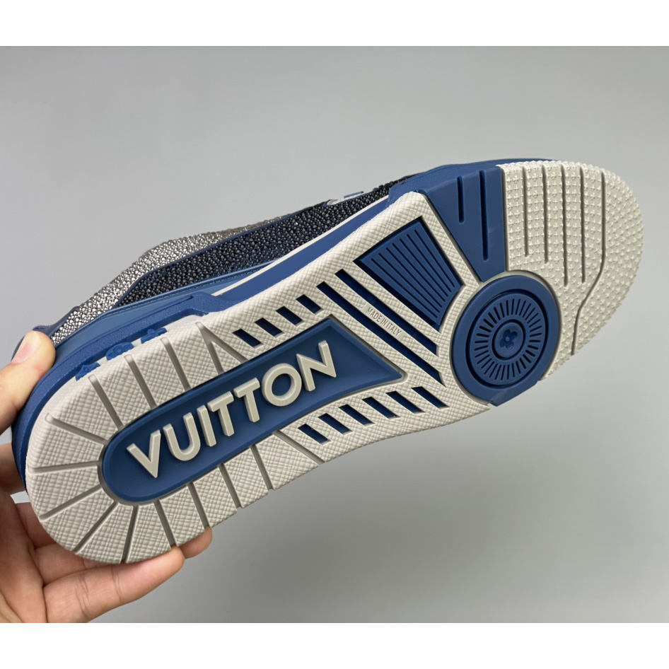 Louis Vuitton LV Trainer Sneaker     - FashionPlug