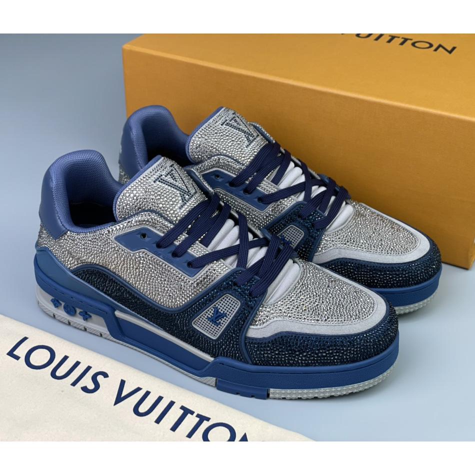 Louis Vuitton LV Trainer Sneaker     - FashionPlug