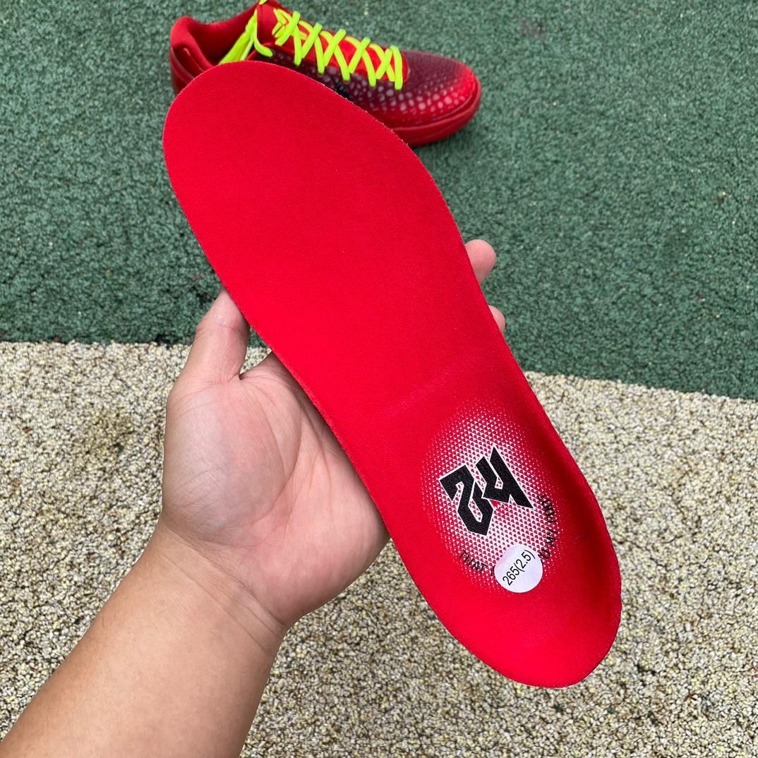 Nike Kobe 6 Protro “Reverse Grinch” Sneakers         FV4921-600 - FashionPlug