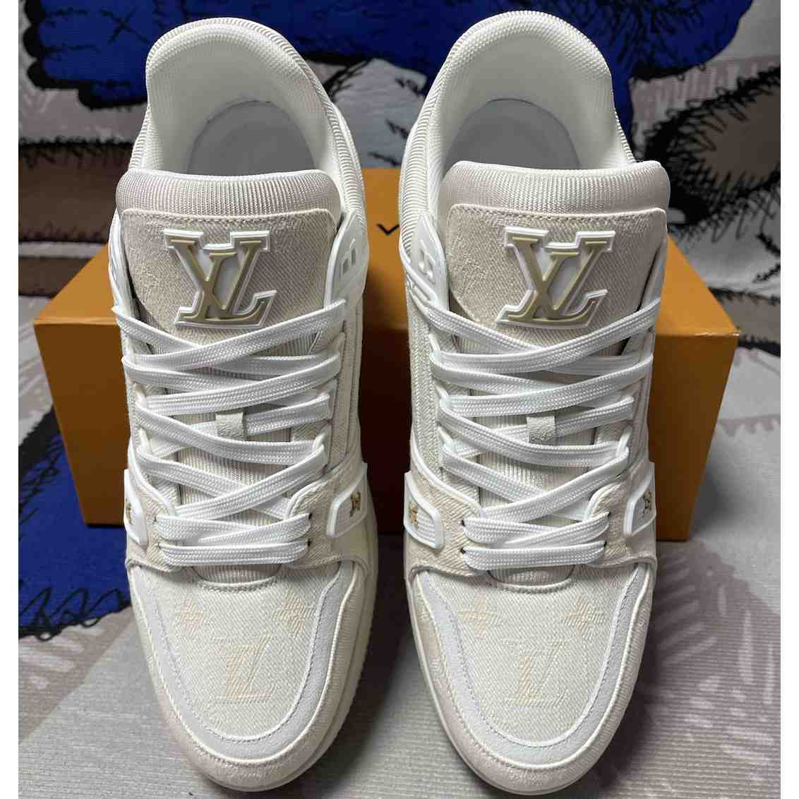 Louis Vuitton LV Trainer Sneaker      - FashionPlug