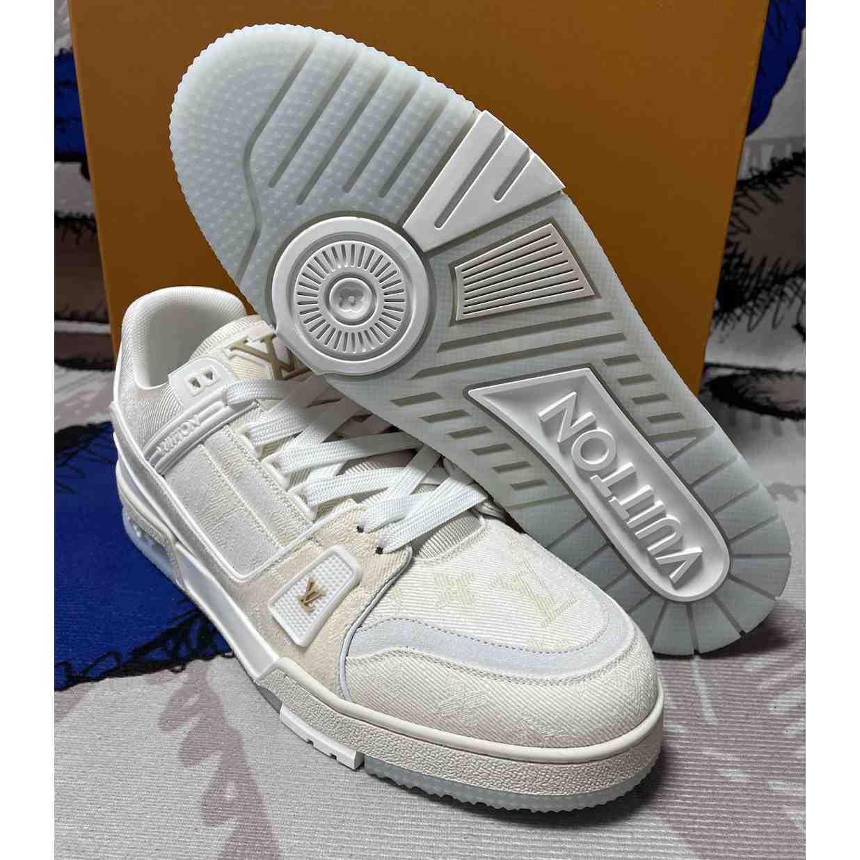 Louis Vuitton LV Trainer Sneaker      - FashionPlug