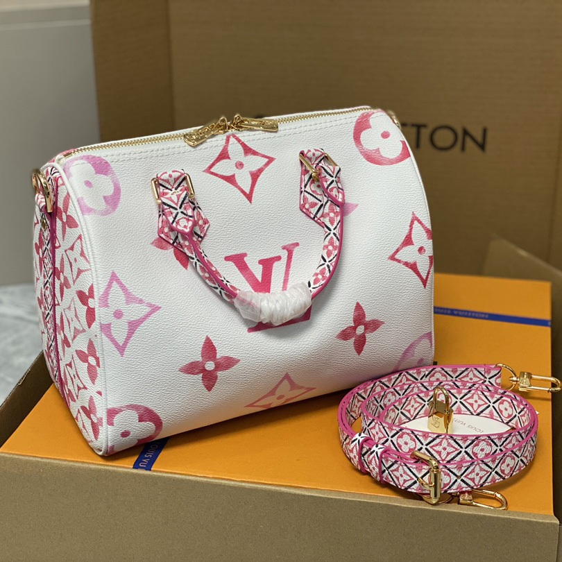 Louis Vuitton Speedy Bandoulière 25 Handbag   (25x19x15cm)  M23073 - FashionPlug